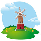 Maxbell Ornaments Painting by Numbers Kit Diamond Painting Decorations Home Decor Windmill