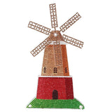 Maxbell Ornaments Painting by Numbers Kit Diamond Painting Decorations Home Decor Windmill