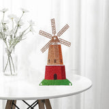 Maxbell Ornaments Painting by Numbers Kit Diamond Painting Decorations Home Decor Windmill