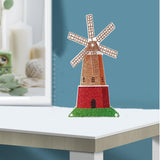 Maxbell Ornaments Painting by Numbers Kit Diamond Painting Decorations Home Decor Windmill