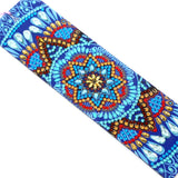 Maxbell 5D Beaded Painting Bookmarks Floral Diamond Painting Bookmark Kit for Gifts C