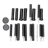 Maxbell DIY Leather Craft Tool for Punch Hole and Install Rivet Button Heavy Duty