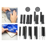 Maxbell DIY Leather Craft Tool for Punch Hole and Install Rivet Button Heavy Duty