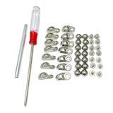 Maxbell Shoe Lace Hooks DIY Crafts for Camping Shoes Hiking Shoes Repairing Shoes
