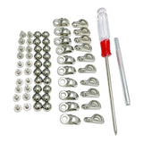 Maxbell Shoe Lace Hooks DIY Crafts for Camping Shoes Hiking Shoes Repairing Shoes