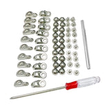 Maxbell Shoe Lace Hooks DIY Crafts for Camping Shoes Hiking Shoes Repairing Shoes
