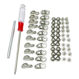Maxbell Shoe Lace Hooks DIY Crafts for Camping Shoes Hiking Shoes Repairing Shoes