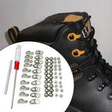 Maxbell Shoe Lace Hooks DIY Crafts for Camping Shoes Hiking Shoes Repairing Shoes