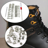 Maxbell Shoe Lace Hooks DIY Crafts for Camping Shoes Hiking Shoes Repairing Shoes