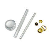 Maxbell Boot Lace Hooks for Leather Craft Mountaineering Shoes Bag Silver 8x12mm