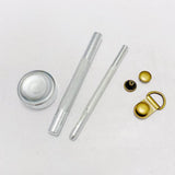 Maxbell Boot Lace Hooks for Leather Craft Mountaineering Shoes Bag Silver 18×8.5mm