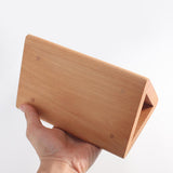 Maxbell Leather Bending Handmade Wood Beech Material Bend Hand Fixed Mold 3 Angle
