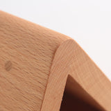 Maxbell Leather Bending Handmade Wood Beech Material Bend Hand Fixed Mold 3 Angle