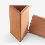 Maxbell Leather Bending Handmade Wood Beech Material Bend Hand Fixed Mold 3 Angle