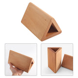 Maxbell Leather Bending Handmade Wood Beech Material Bend Hand Fixed Mold 3 Angle
