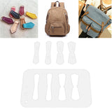 Maxbell Leather Acrylic Template Set Keychain Pattern Stencil DIY Handmade Tool No 3