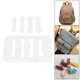 Maxbell Leather Acrylic Template Set Keychain Pattern Stencil DIY Handmade Tool No 3