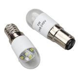 Maxbell 2Pcs Universal Sewing Machine LED Light Bulb E14 BA15D Screw in Type 220V