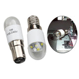 Maxbell 2Pcs Universal Sewing Machine LED Light Bulb E14 BA15D Screw in Type 220V