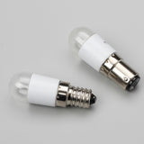 Maxbell 2Pcs Universal Sewing Machine LED Light Bulb E14 BA15D Screw in Type 220V