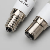 Maxbell 2Pcs Universal Sewing Machine LED Light Bulb E14 BA15D Screw in Type 220V