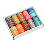 Maxbell 10x Sewing Thread Spool Sewing Thread for Overlock Stitching Hand Knitting