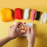 Maxbell Needle Felting Starter Kit Wool Needle Felting for Kids&Adults Art Craft B