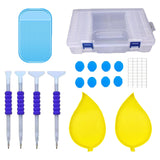 Maxbell Diamond Painting Tools Kit Diamond Stitch Pen Diamond Embroidery Box Sticker