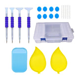 Maxbell Diamond Painting Tools Kit Diamond Stitch Pen Diamond Embroidery Box Sticker
