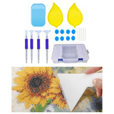 Maxbell Diamond Painting Tools Kit Diamond Stitch Pen Diamond Embroidery Box Sticker