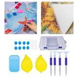 Maxbell Diamond Painting Tools Kit Diamond Stitch Pen Diamond Embroidery Box Sticker