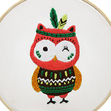Maxbell DIY Needlework Kits Cross Stitch Craft Embroidery Starter Kit Owl