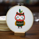 Maxbell DIY Needlework Kits Cross Stitch Craft Embroidery Starter Kit Owl