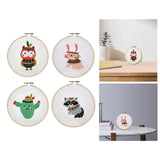 Maxbell DIY Needlework Kits Cross Stitch Craft Embroidery Starter Kit Owl