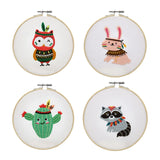 Maxbell DIY Needlework Kits Cross Stitch Craft Embroidery Starter Kit Owl
