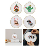 Maxbell DIY Needlework Kits Cross Stitch Craft Embroidery Starter Kit Owl
