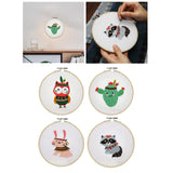 Maxbell DIY Needlework Kits Cross Stitch Craft Embroidery Starter Kit Owl
