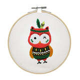 Maxbell DIY Needlework Kits Cross Stitch Craft Embroidery Starter Kit Owl