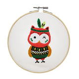 Maxbell DIY Needlework Kits Cross Stitch Craft Embroidery Starter Kit Owl