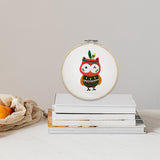 Maxbell DIY Needlework Kits Cross Stitch Craft Embroidery Starter Kit Owl