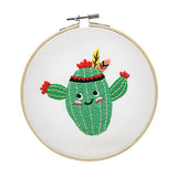 Maxbell DIY Needlework Kits Cross Stitch Craft Embroidery Starter Kit Cactus