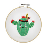 Maxbell DIY Needlework Kits Cross Stitch Craft Embroidery Starter Kit Cactus