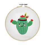 Maxbell DIY Needlework Kits Cross Stitch Craft Embroidery Starter Kit Cactus