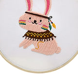 Maxbell DIY Needlework Kits Cross Stitch Craft Embroidery Starter Kit Rabbit
