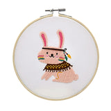 Maxbell DIY Needlework Kits Cross Stitch Craft Embroidery Starter Kit Rabbit