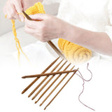 Maxbell 7x Extra Long Crochet Hooks Knit Yarn Needles Accessories for Sewing Weaving
