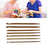 Maxbell 7x Extra Long Crochet Hooks Knit Yarn Needles Accessories for Sewing Weaving