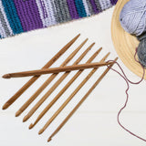 Maxbell 7x Extra Long Crochet Hooks Knit Yarn Needles Accessories for Sewing Weaving