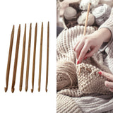 Maxbell 7x Extra Long Crochet Hooks Knit Yarn Needles Accessories for Sewing Weaving