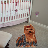 Maxbell Latch Hook Rug Kits Animal Crocheting Sewing Craft Tool Long haired dog